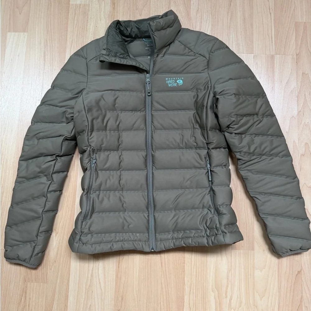 Mountain Hardwear Olive Jacket Excellent Condition Size M - Picture 1 of 7